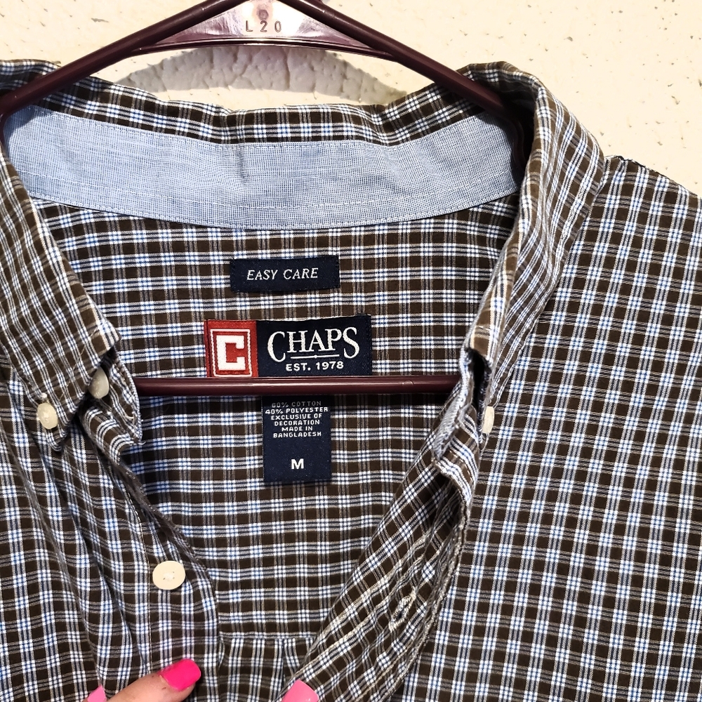 Chaps Easy Care Button Down Shirt - image 2